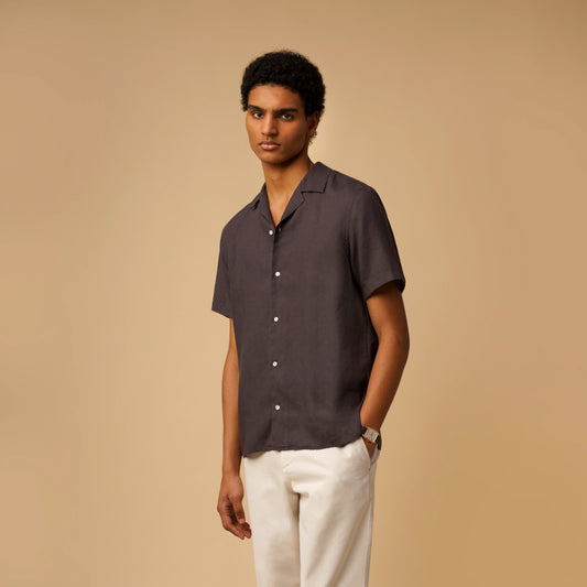 CAMP-COLLAR LINEN