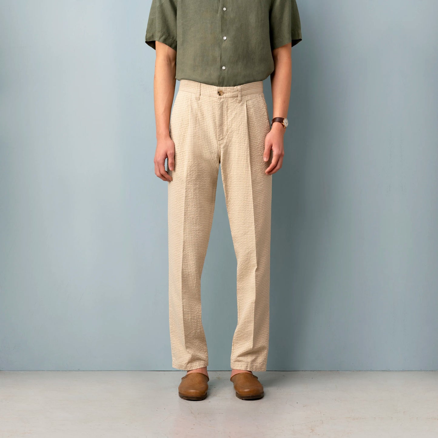 Seersucker Trousers