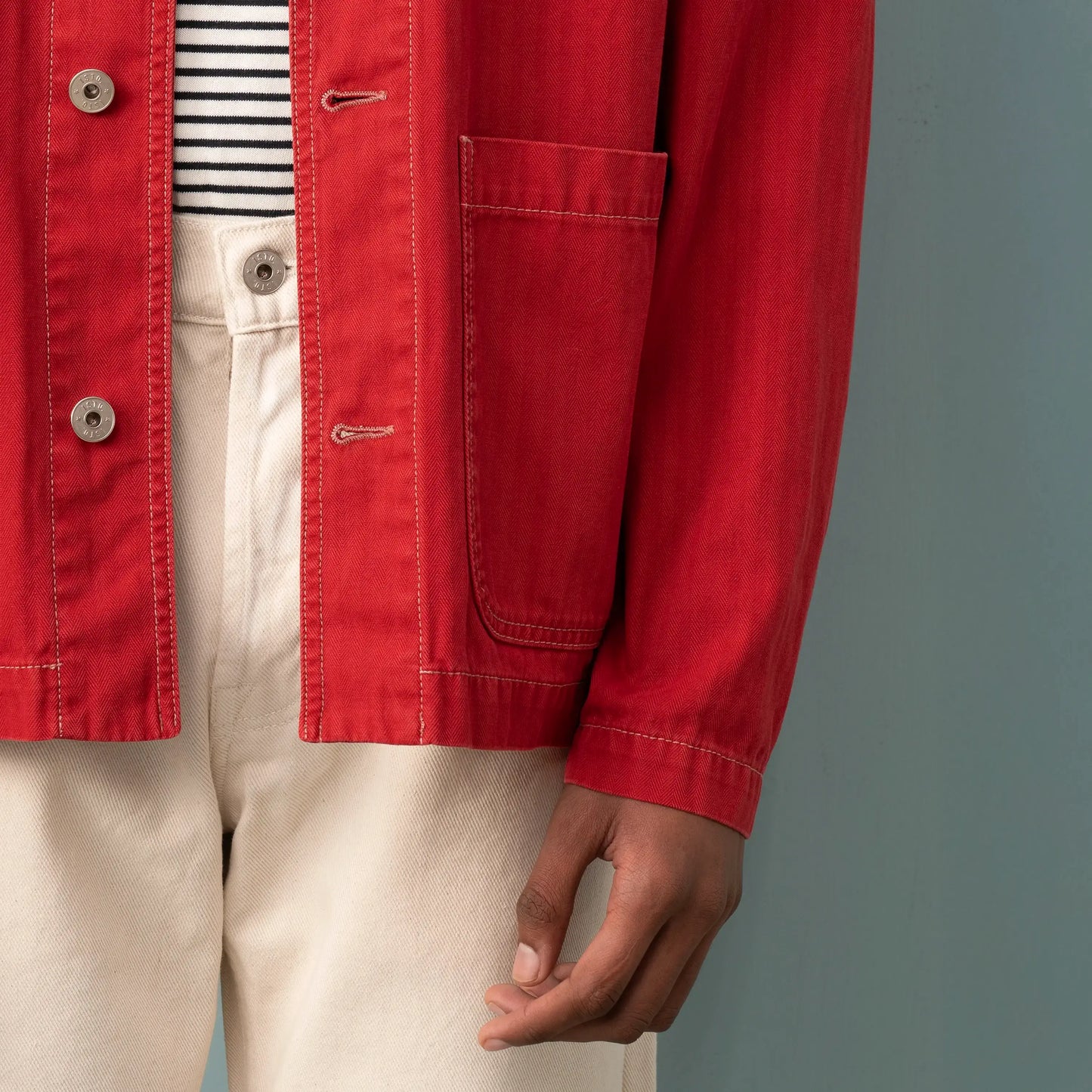 Herringbone Utility Jacket