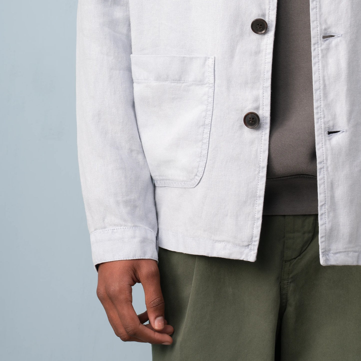 Linen Work Jacket