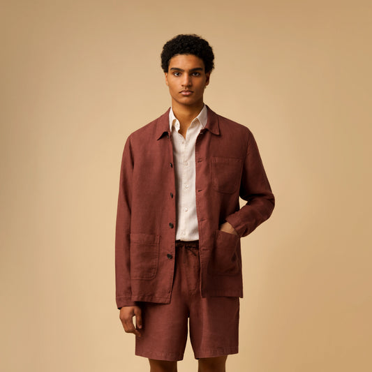 LINEN WORK JACKET