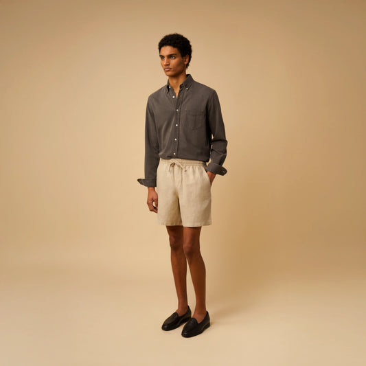 LINEN SHORTS