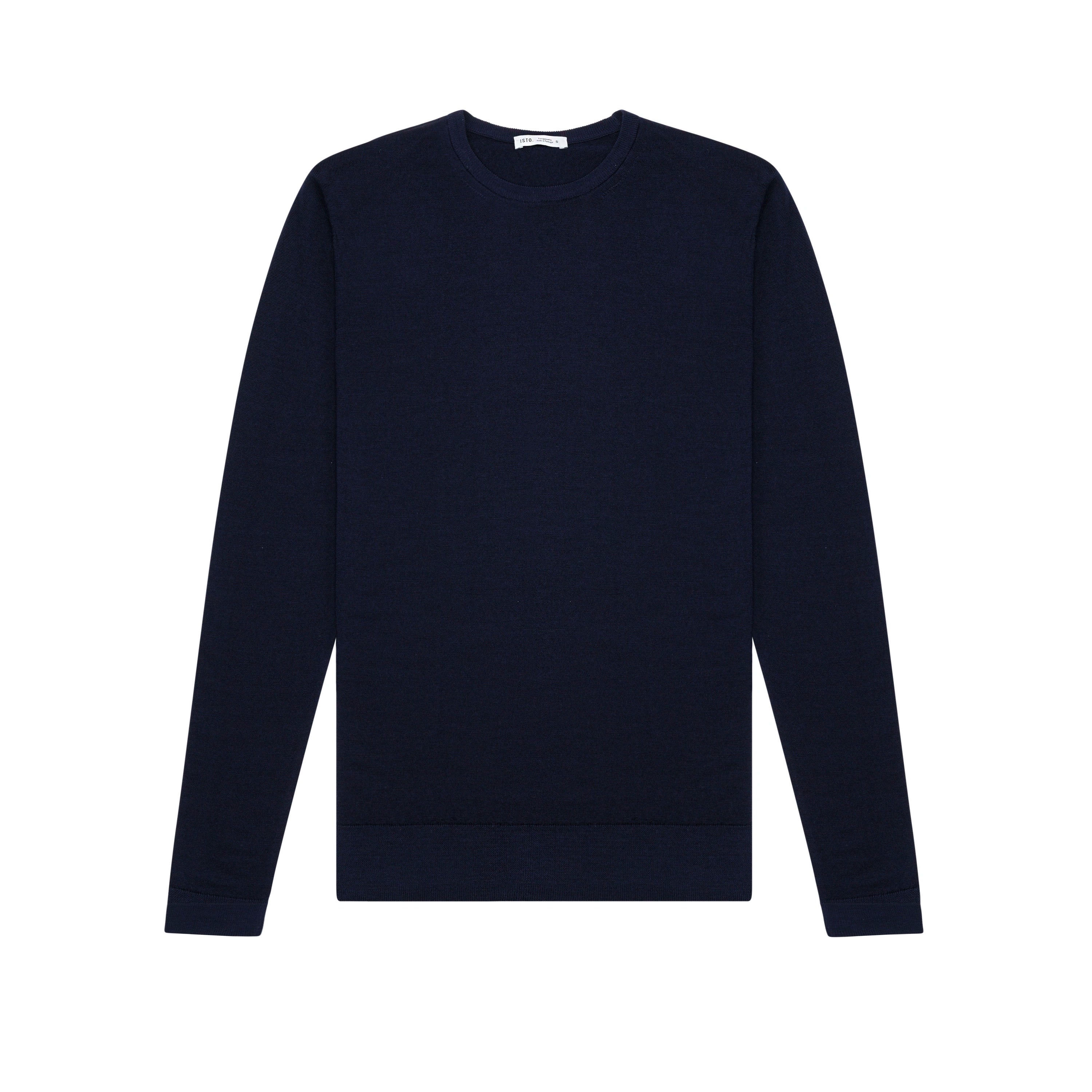 Navy merino deals wool sweater