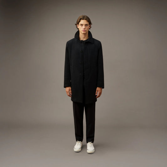 REGULAR WOOL COAT