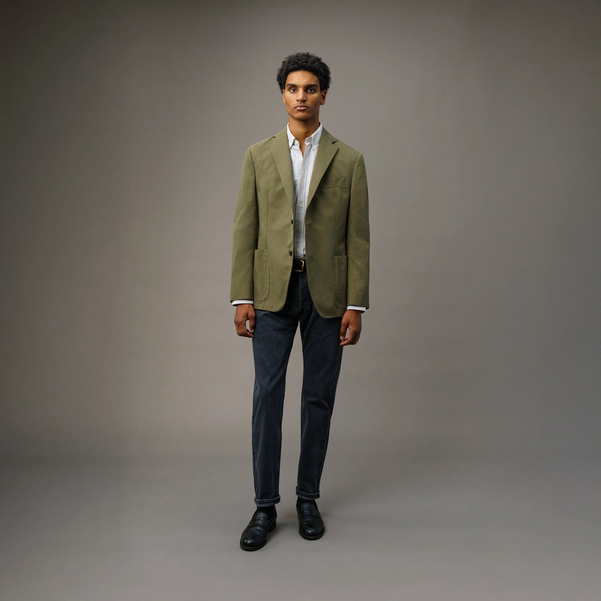 Bregeo men's cotton casual blazer clearance