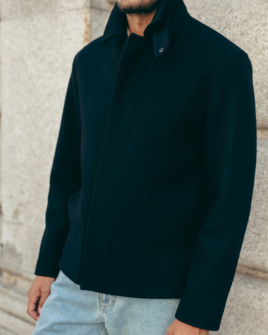Wool Bomber Jacket