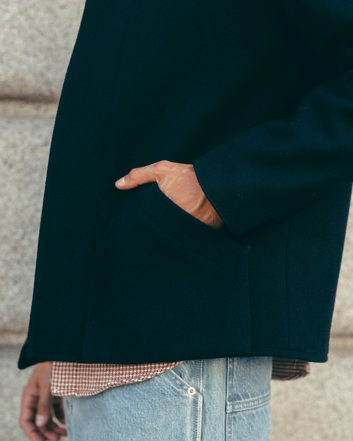 Wool Bomber Jacket