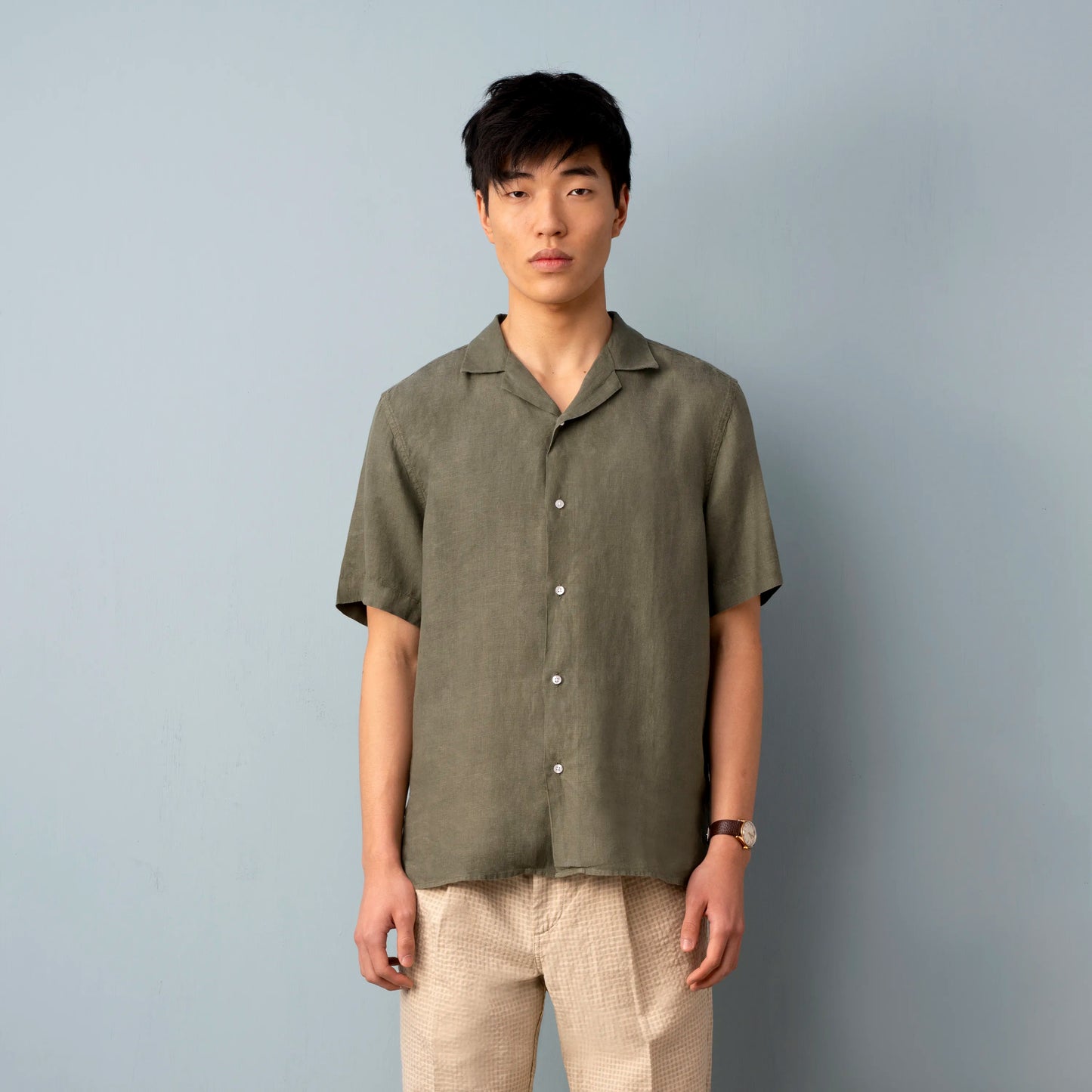 Linen Camp Collar