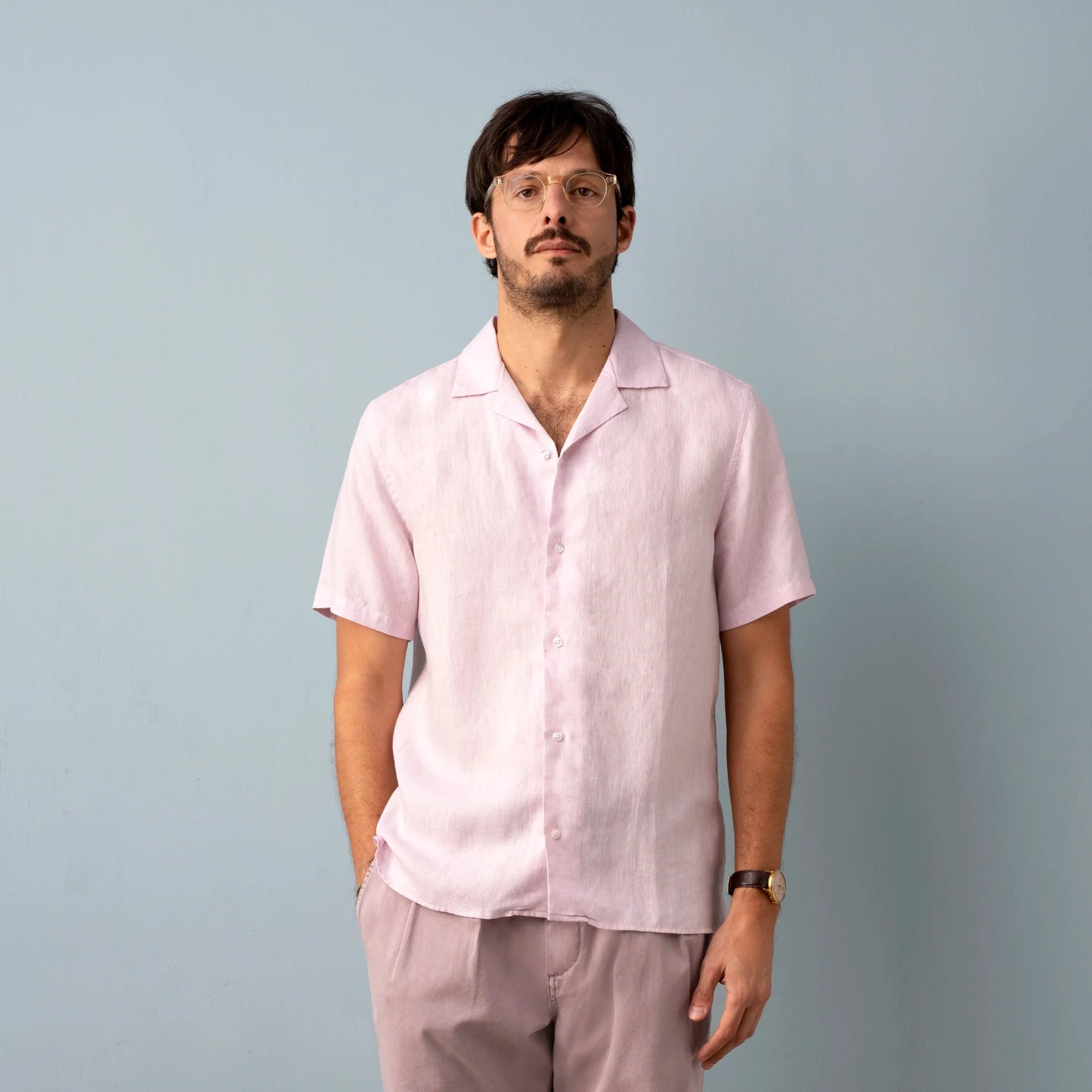 Linen Camp Collar