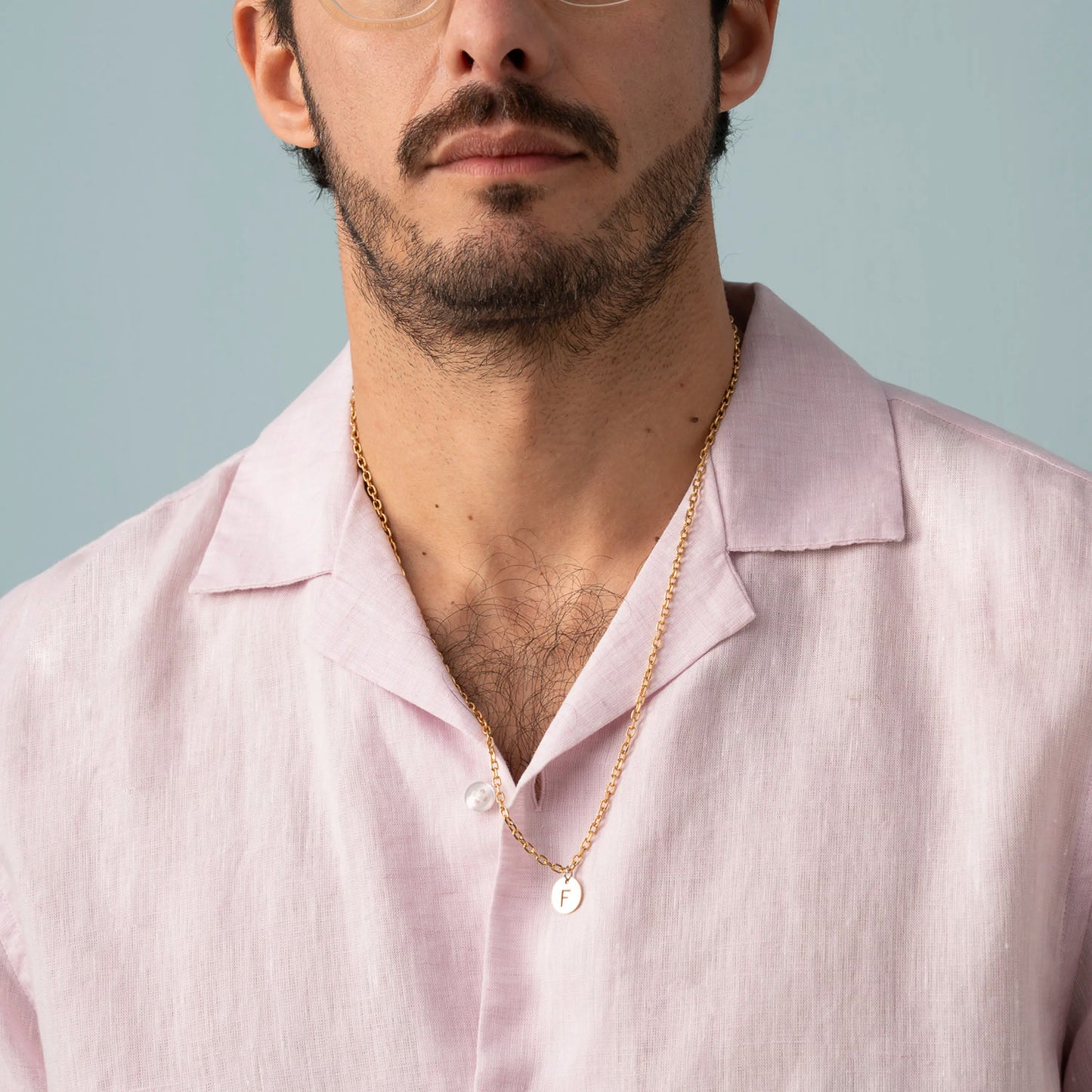 Linen Camp Collar