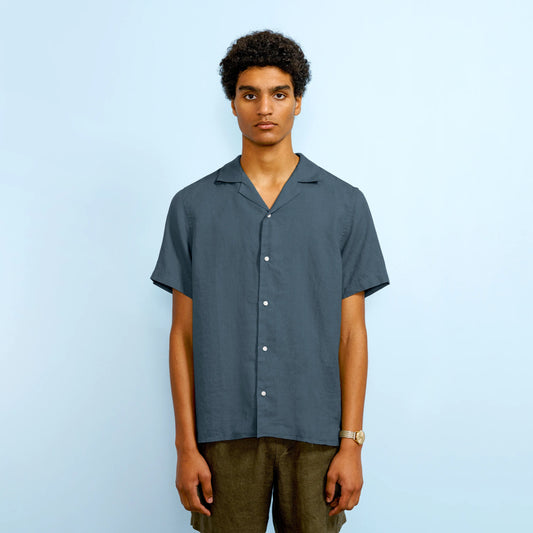 CAMP-COLLAR LINEN