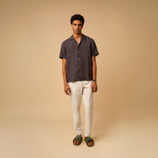 CAMP-COLLAR LINEN