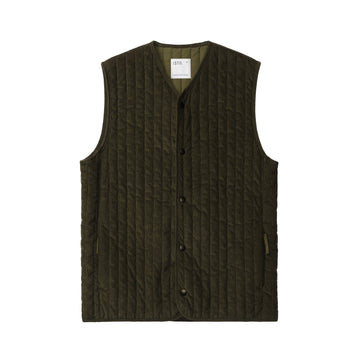 CORDUROY QUILTED VEST