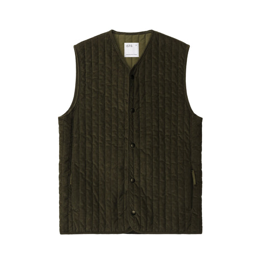 CORDUROY QUILTED VEST