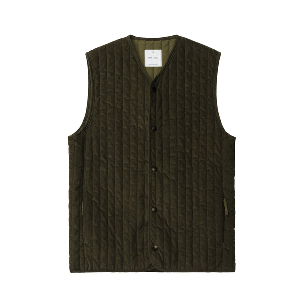 ジャケット・アウター have a good day / QUILT VEST - OLIVE Weekend Quilted Jacket/Vest: Olive | kikki.K