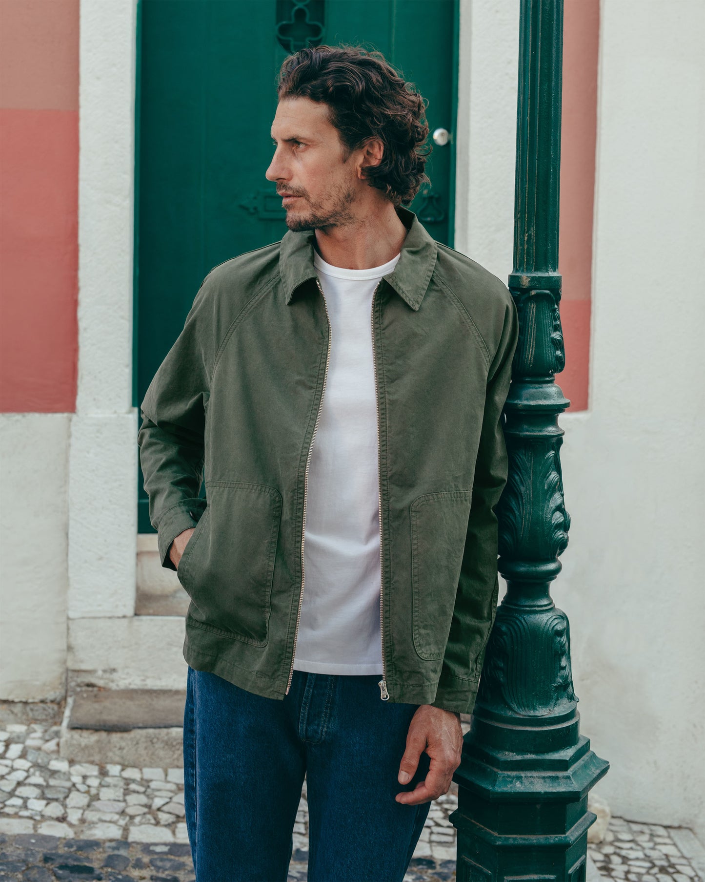 Cotton Bomber Jacket