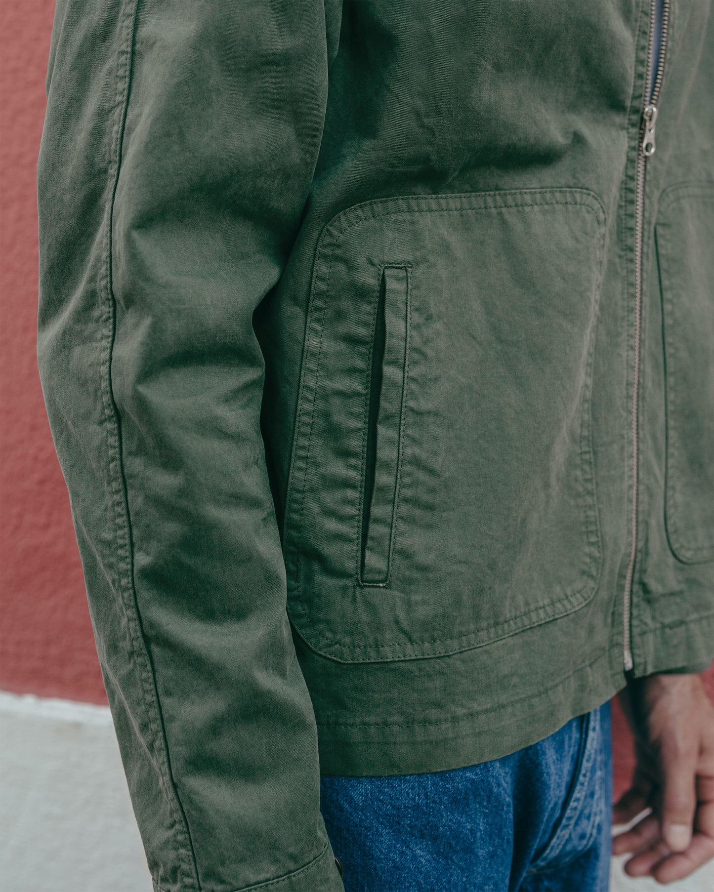 Cotton Bomber Jacket