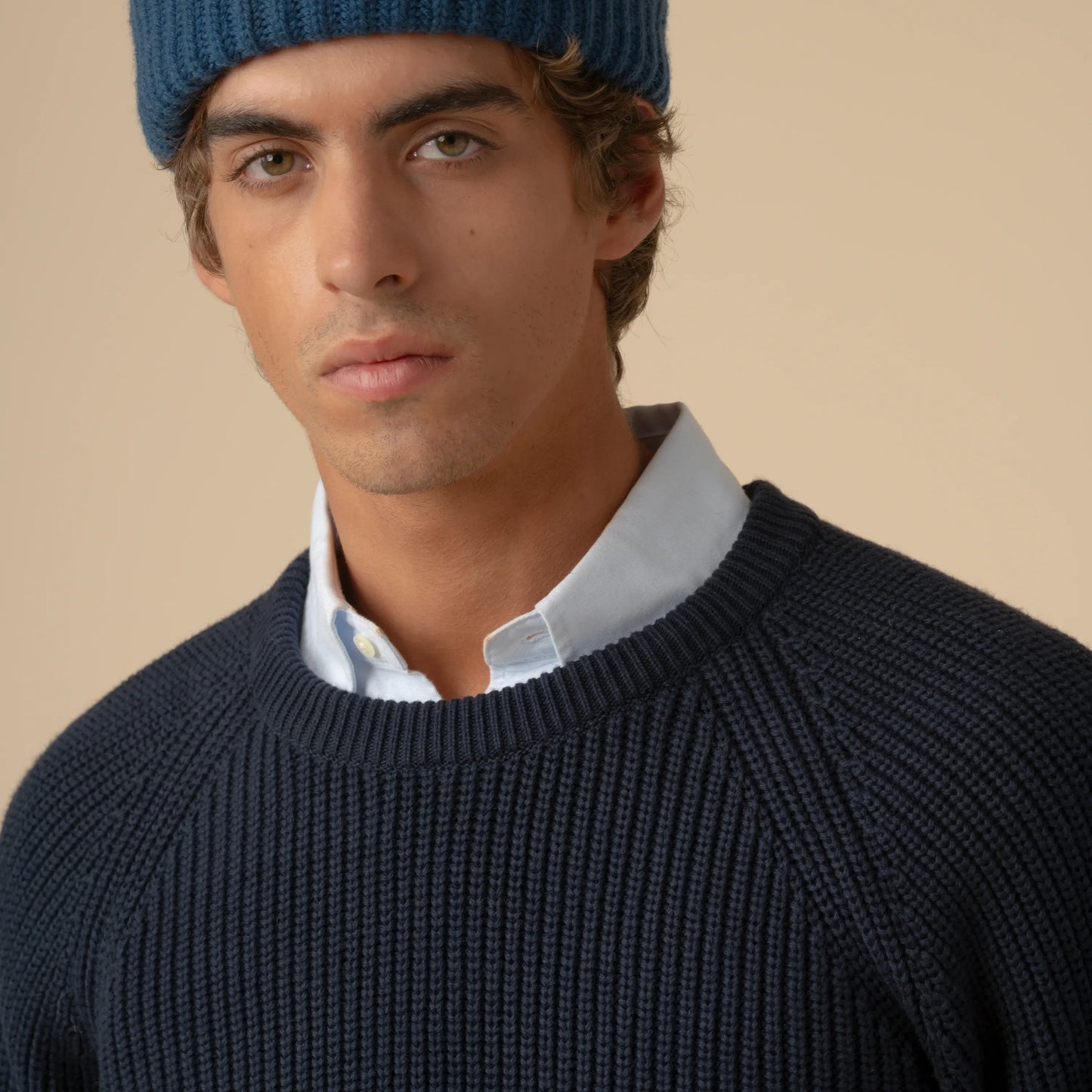 Ranglan Cotton Sweater