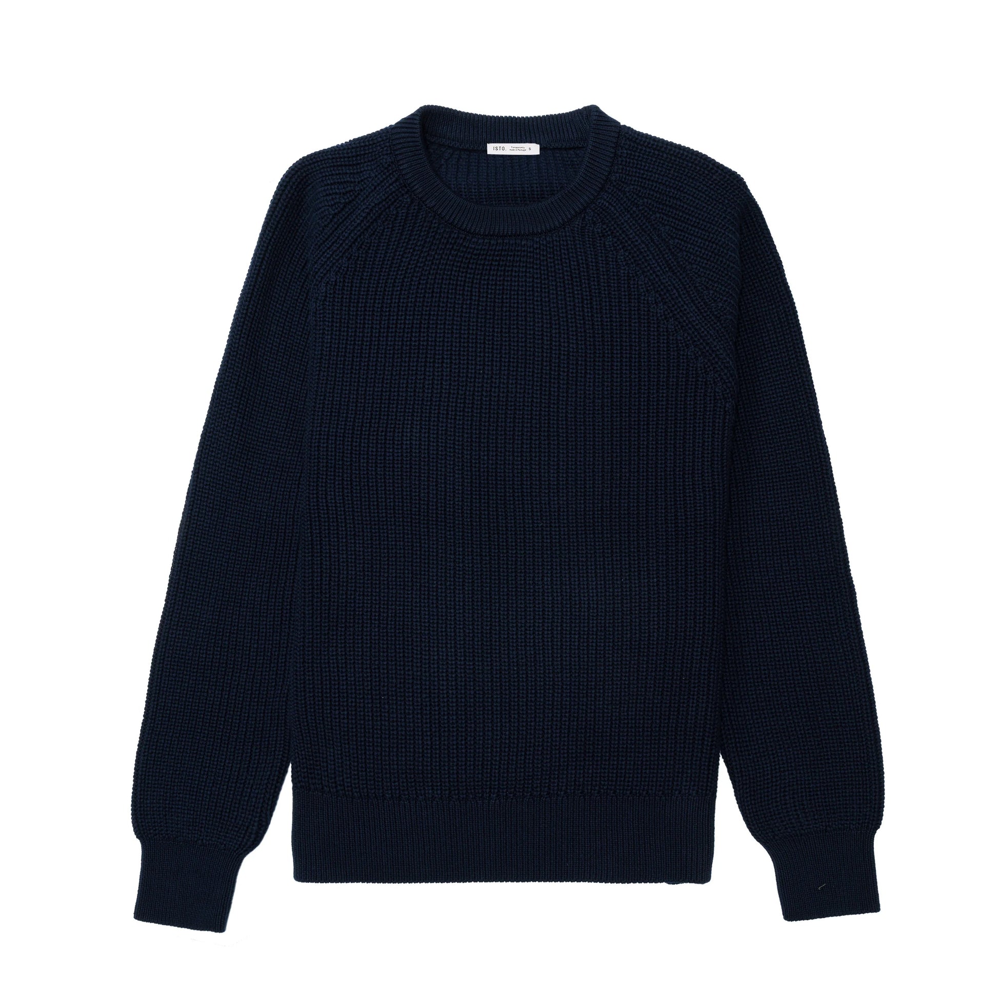 COTTON SWEATER Knitwear ISTO. Navy S