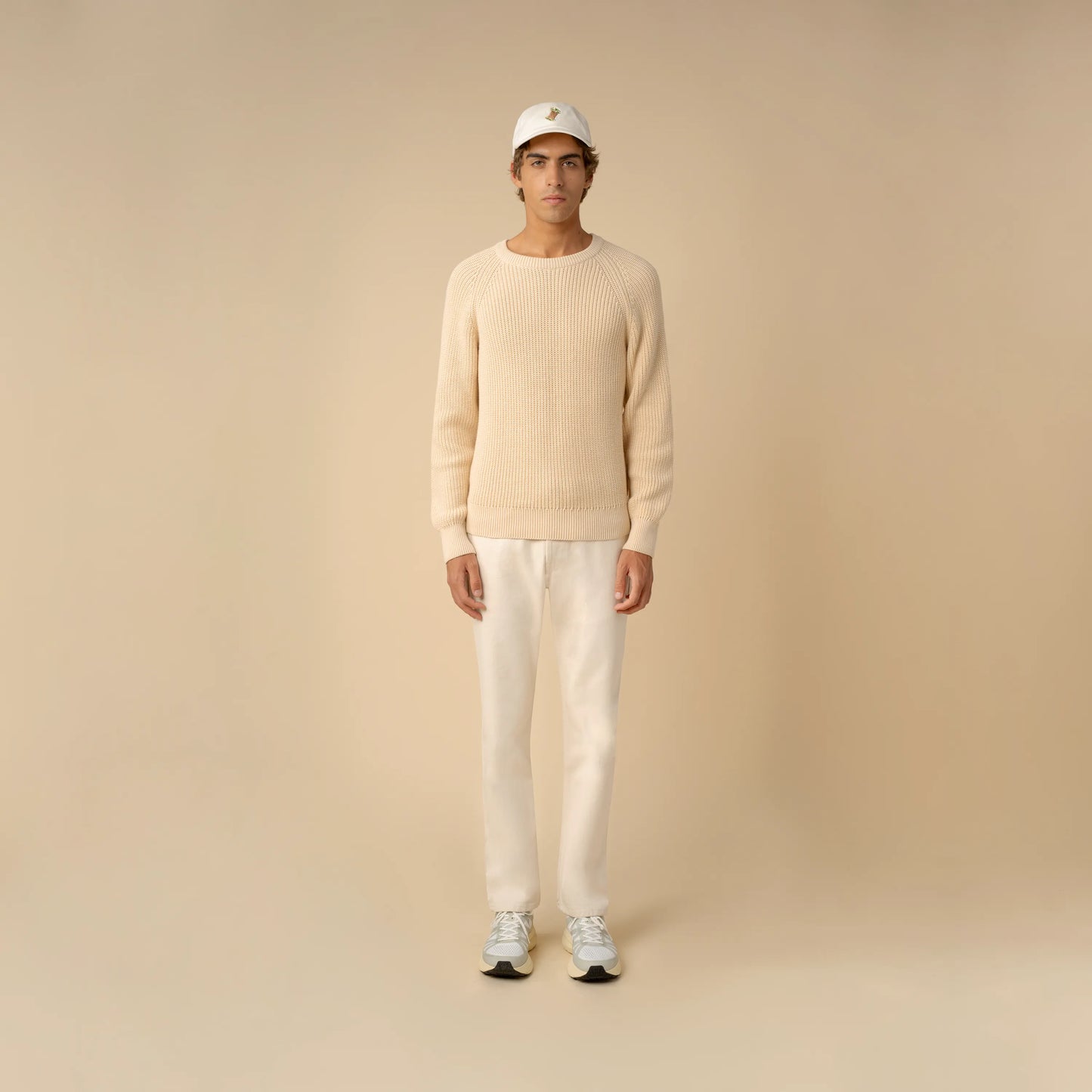 Ranglan Cotton Sweater