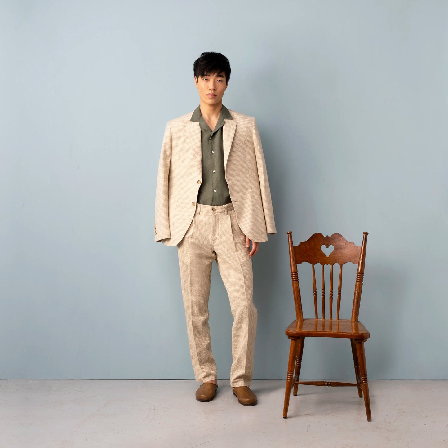 Seersucker Blazer