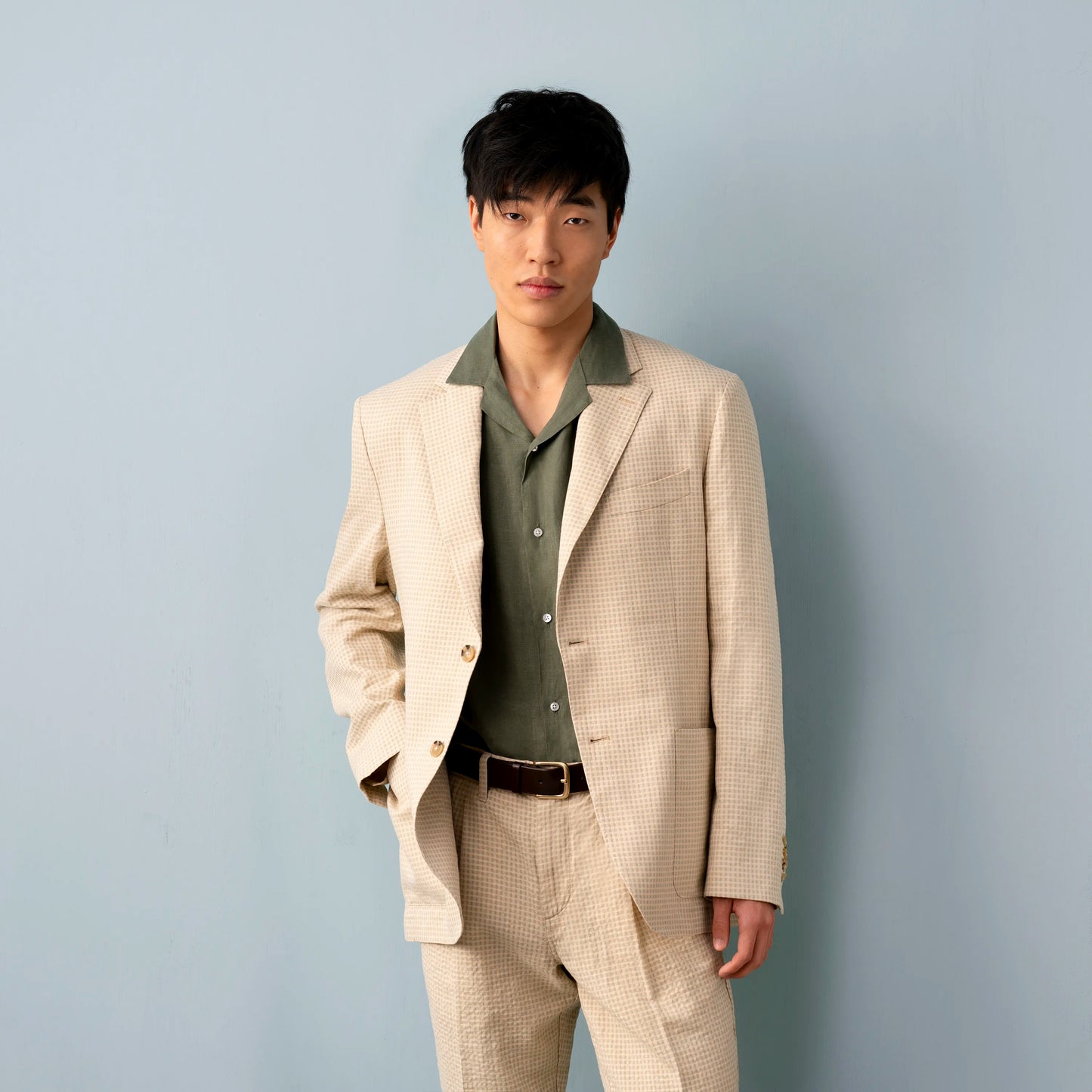 Seersucker Blazer