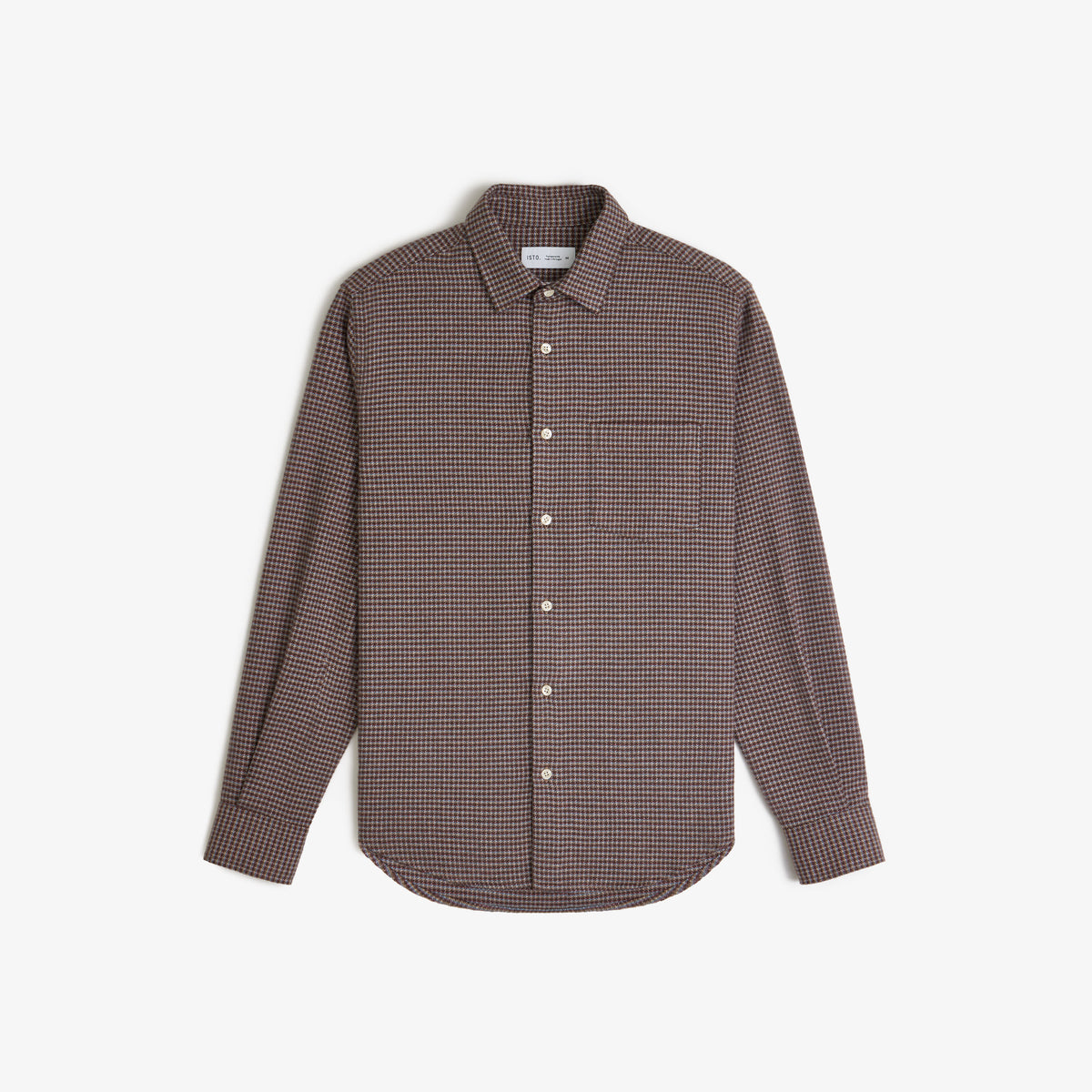 Flannel Pocket Shirt Houndstooth