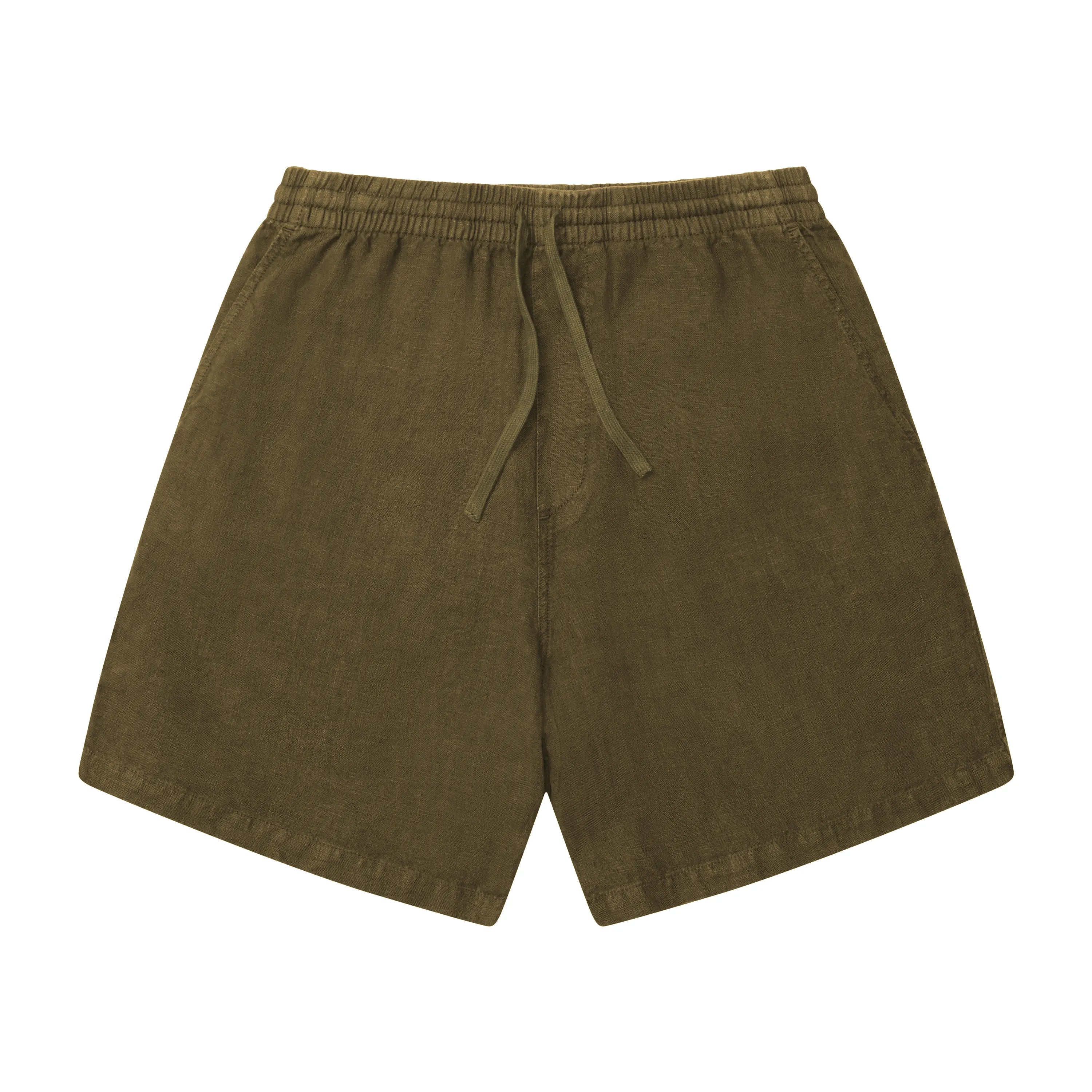 TOSCANO Mens outlets Linen Shorts 32 Flat Front 9