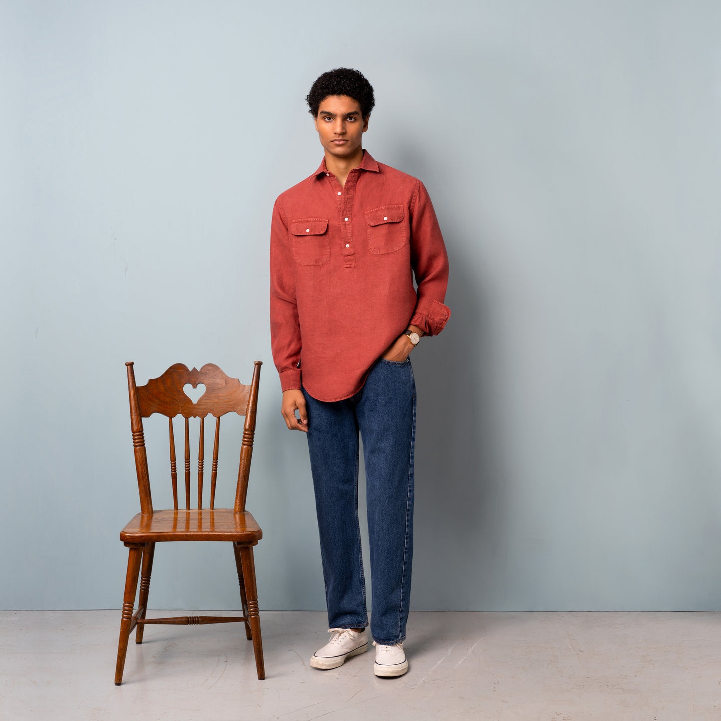Hemp Popover Shirt