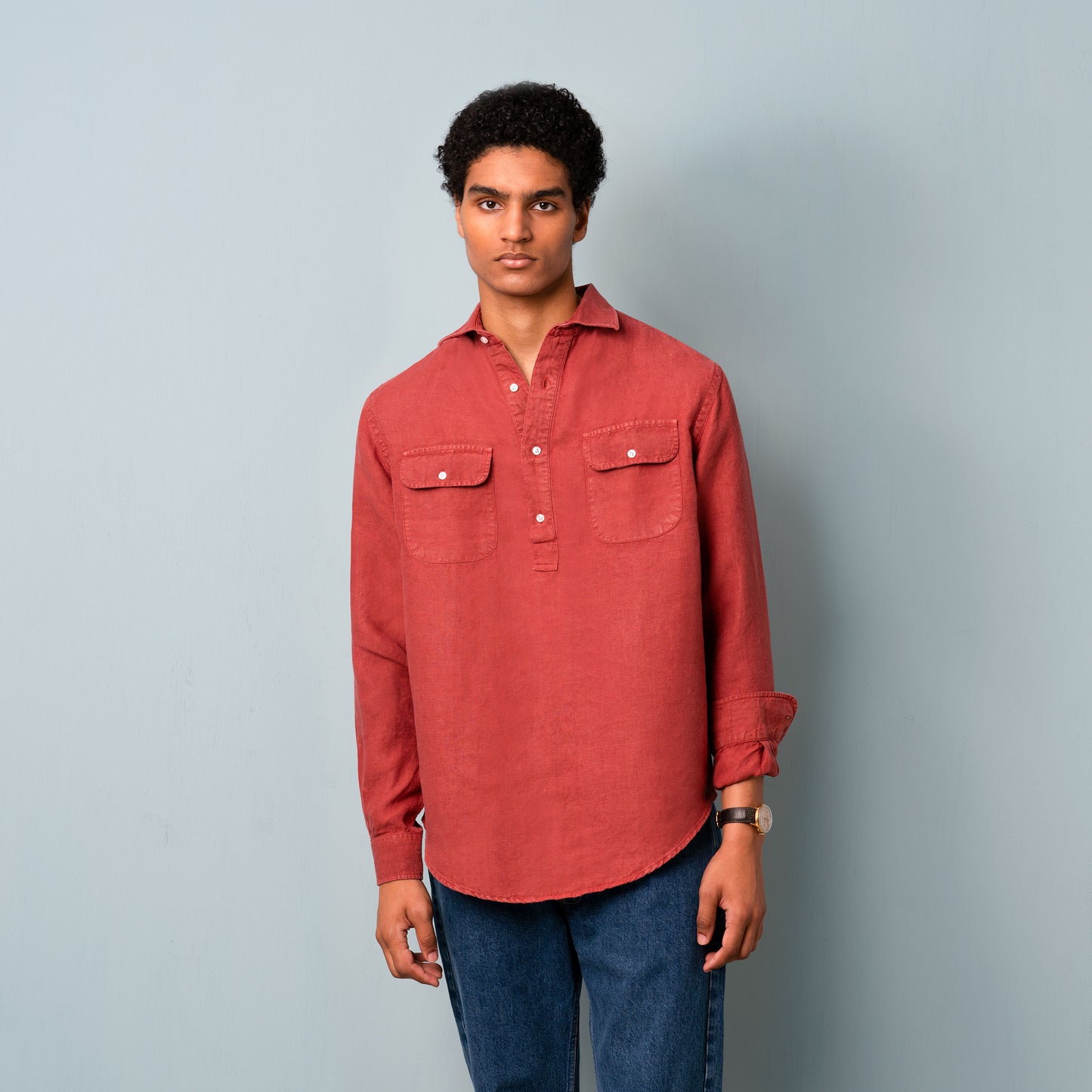Hemp Popover Shirt