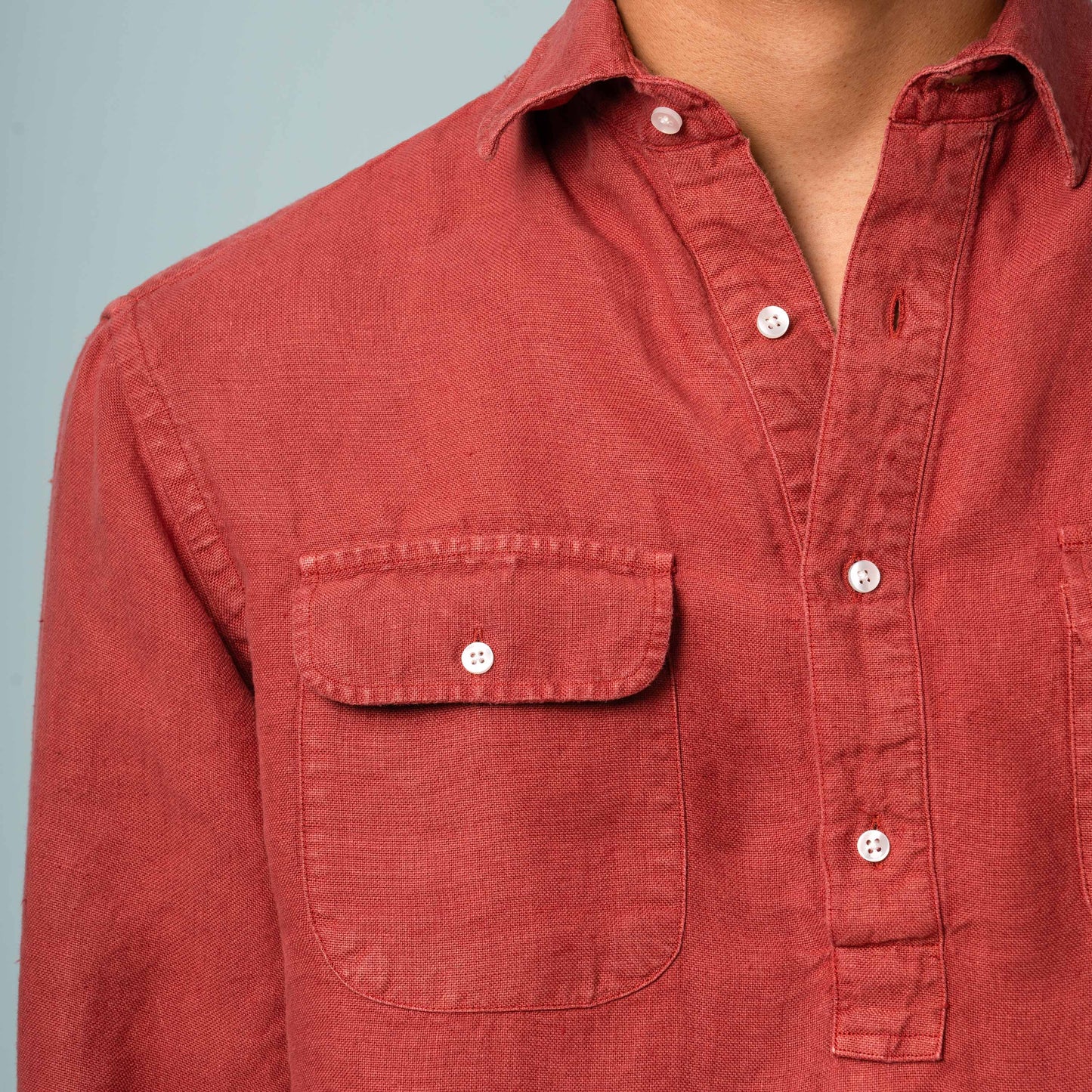 Hemp Popover Shirt