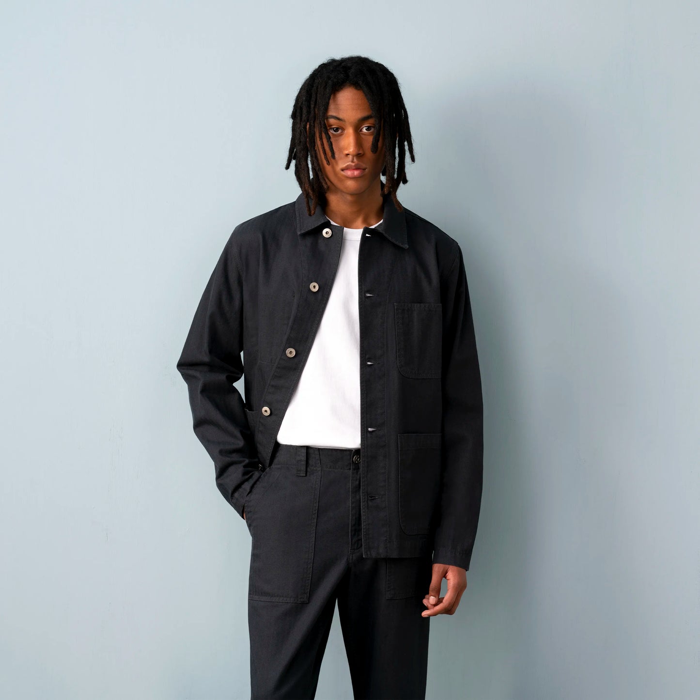 Herringbone Utility Jacket