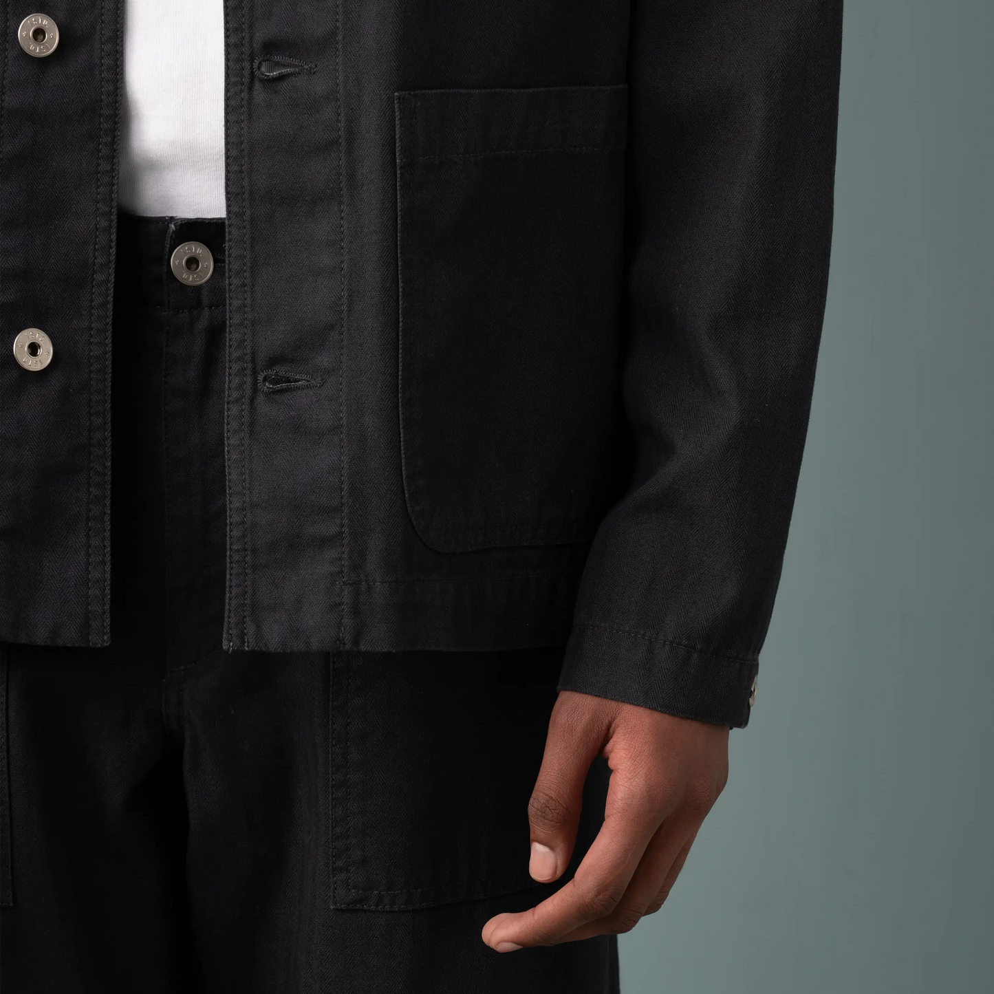 Herringbone Utility Jacket