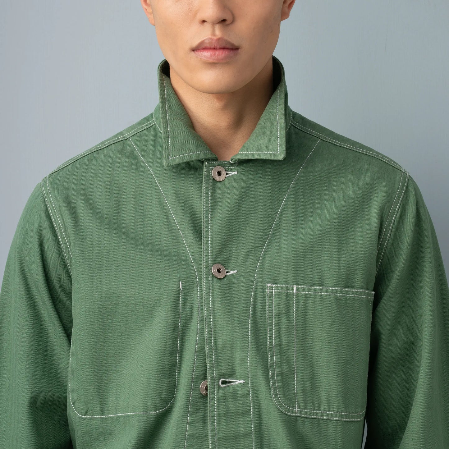 Herringbone Utility Jacket