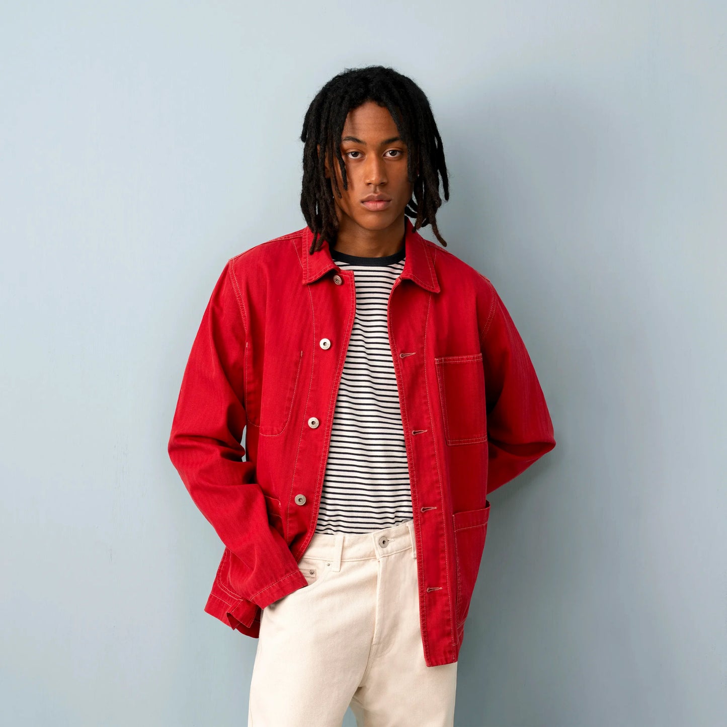 Herringbone Utility Jacket