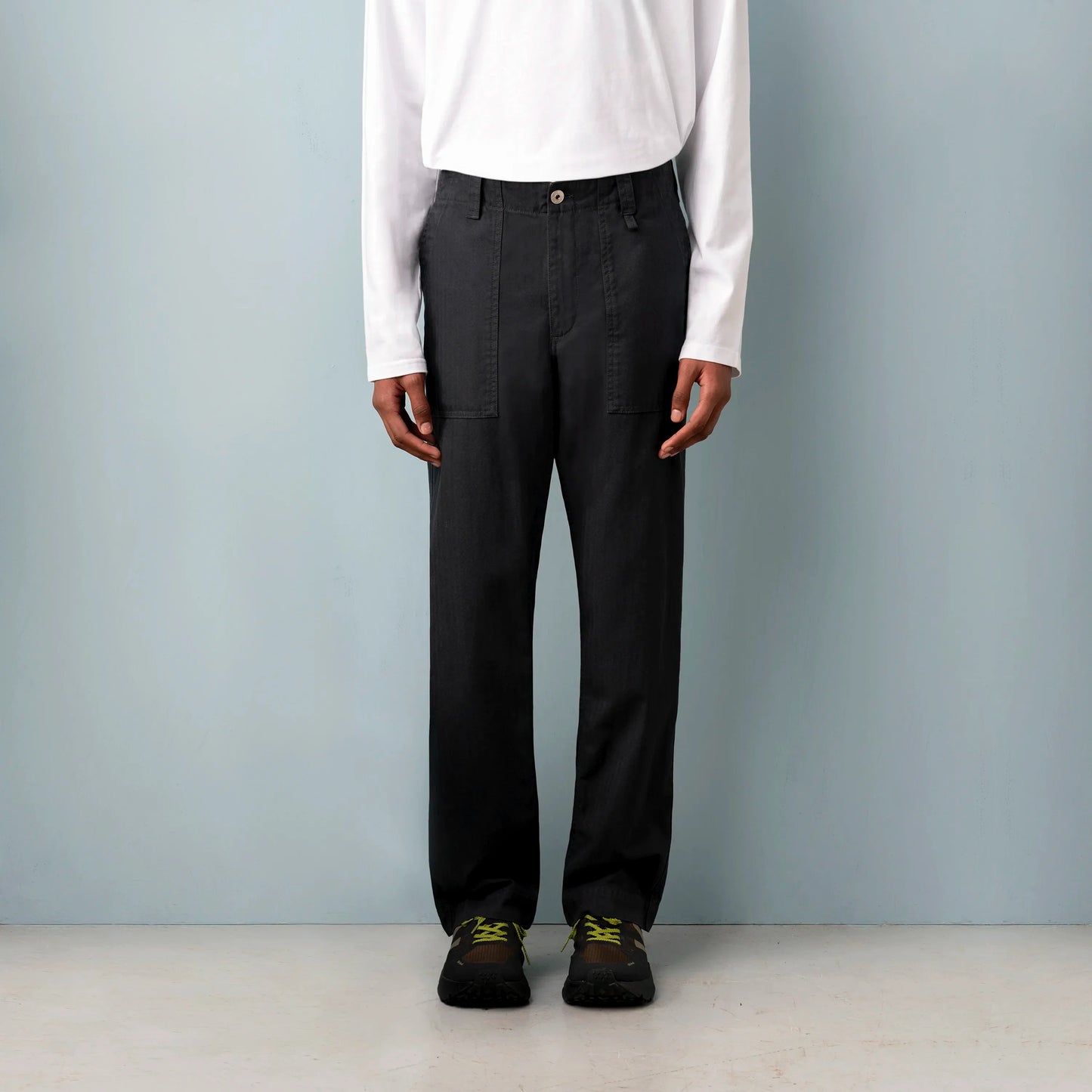 Herringbone Utility Trousers