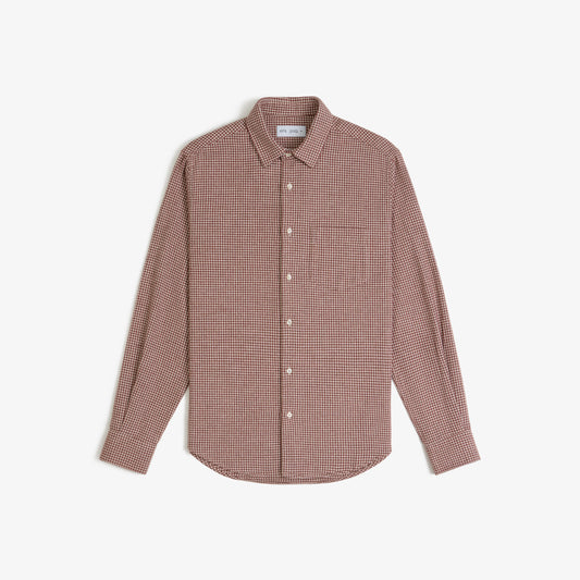 Flannel Pocket Shirt Houndstooth