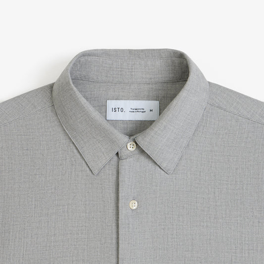 Flannel Shirt Wool Blend