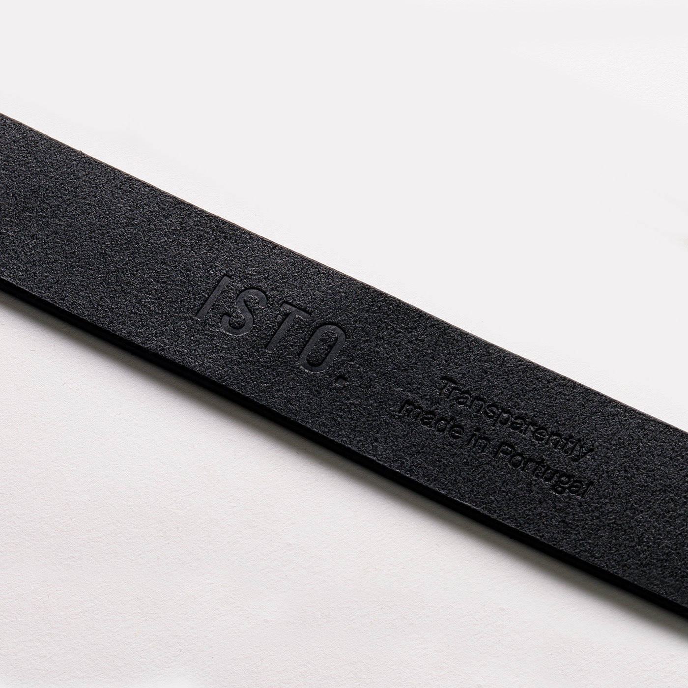 VEGETABLE TANNED BELT Clothing Accessories ISTO.