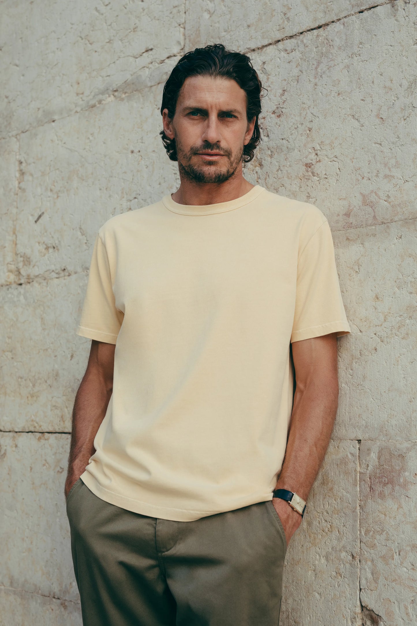 T-shirt de gramagem pesada