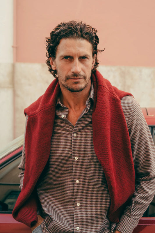 Flannel Pocket Shirt Houndstooth