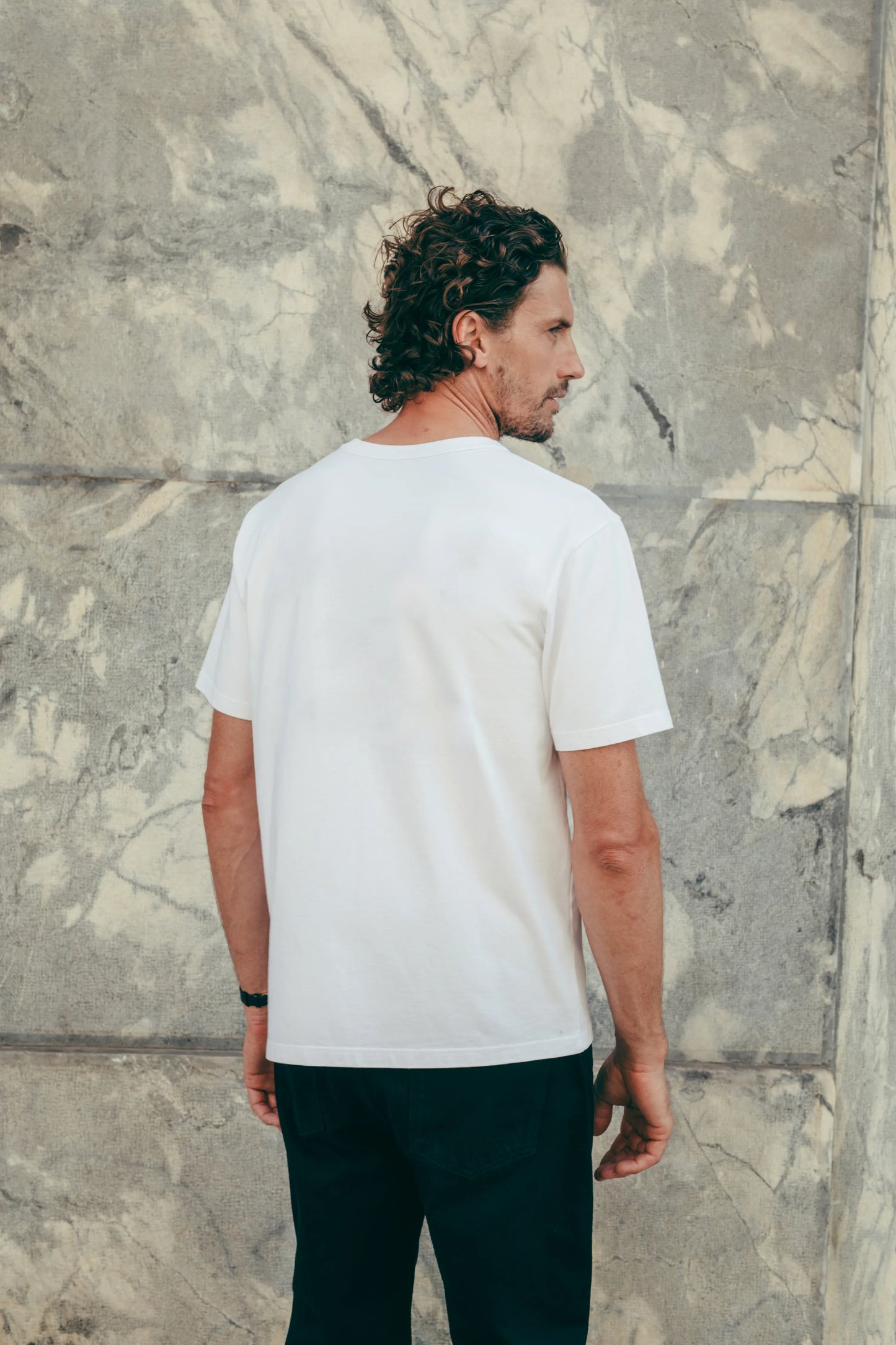 T-shirt de gramagem pesada