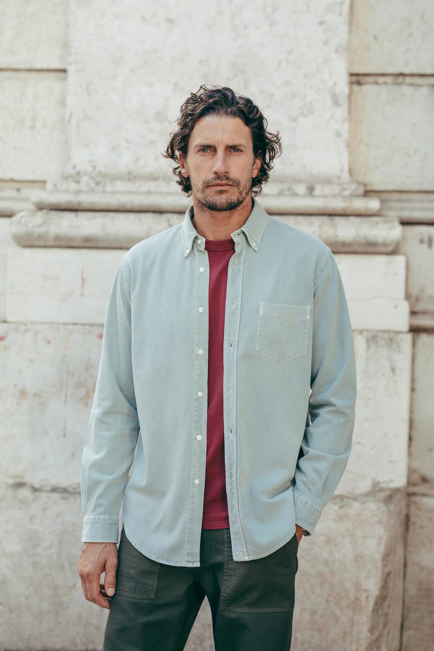 Camisa de ganga