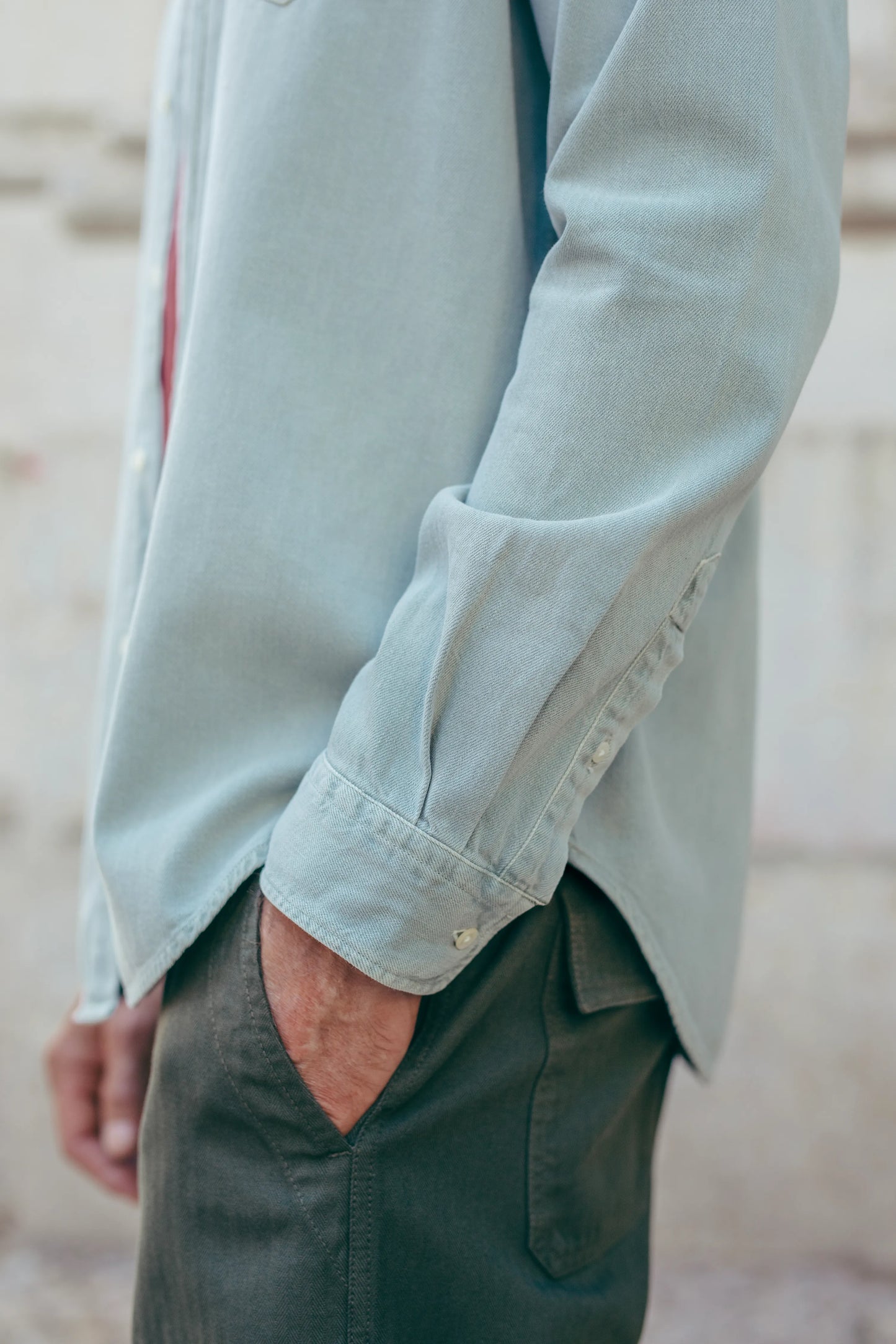 Camisa de ganga