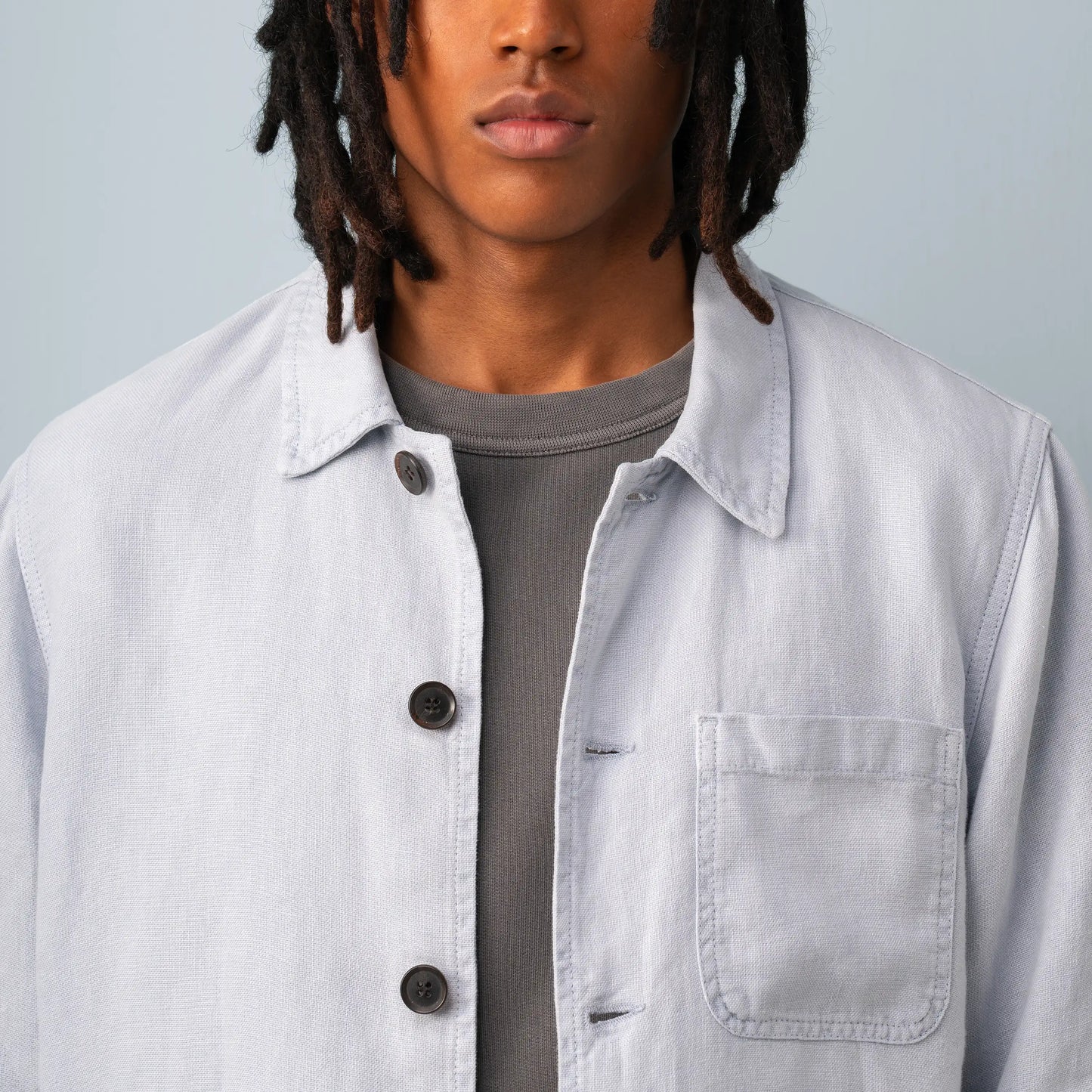 Linen Work Jacket