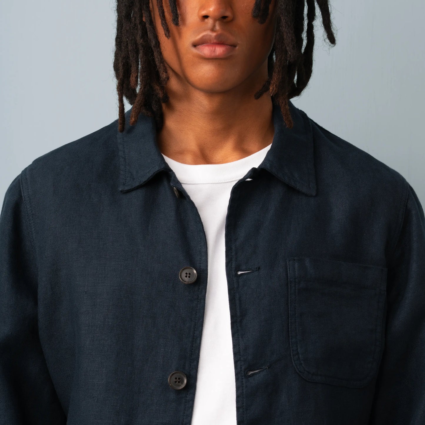 Linen Work Jacket