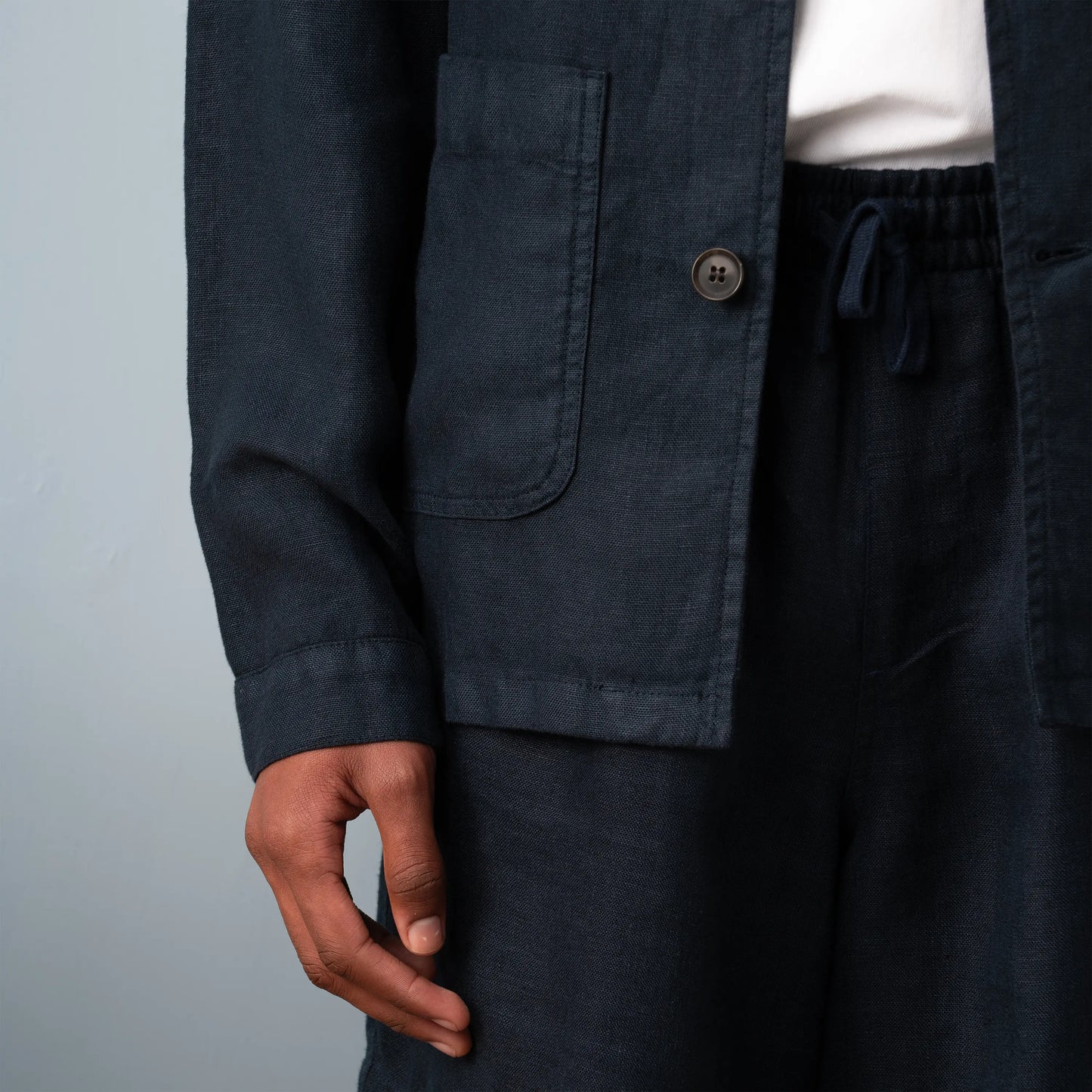 Linen Work Jacket
