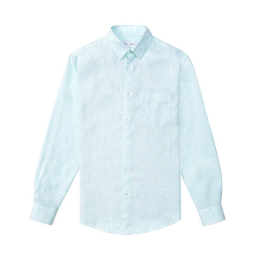 STRIPED LINEN SHIRT