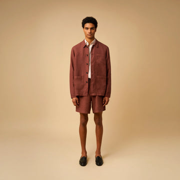 LINEN WORK JACKET