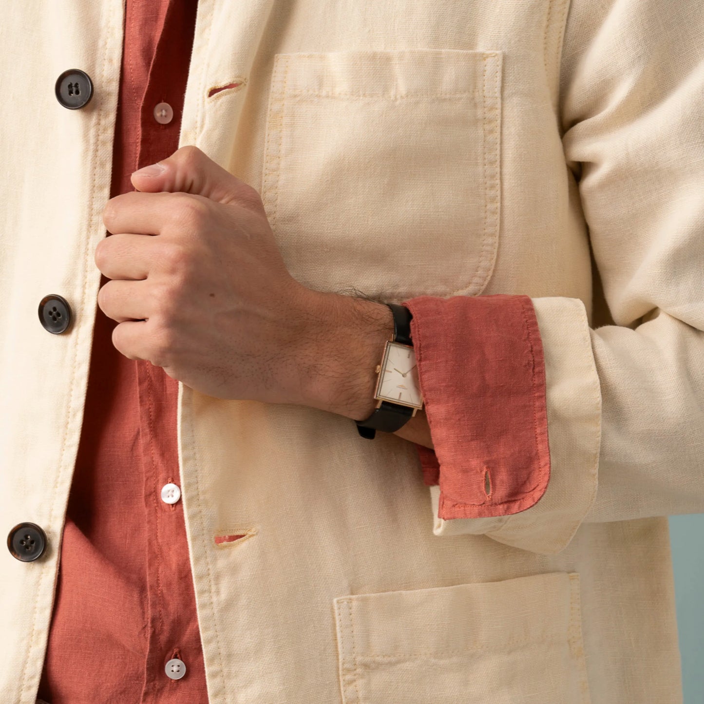 Linen Work Jacket